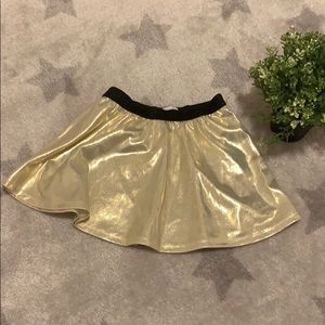 Epic Threads girl’s metallic/gold skirt